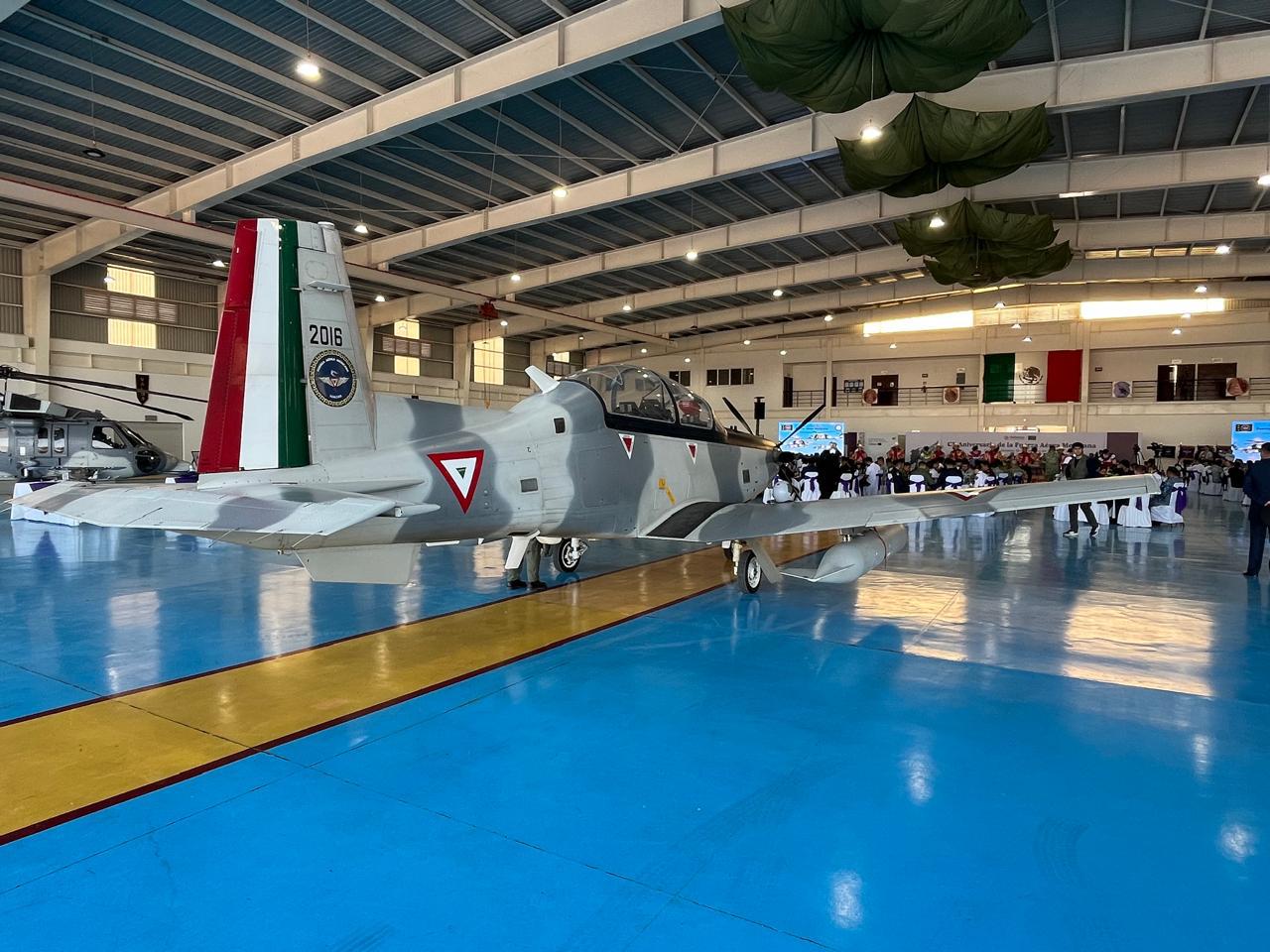 $!Autoridades celebran el 110 aniversario de la Fuerza Aérea Mexicana