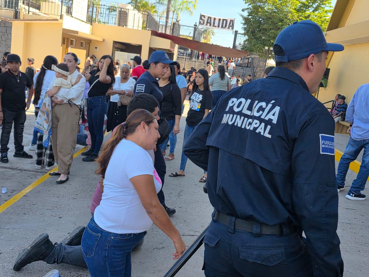 $!Reporta Seguridad Pública de Culiacán saldo blanco por operativo ‘Guadalupe 2025’ en La Lomita