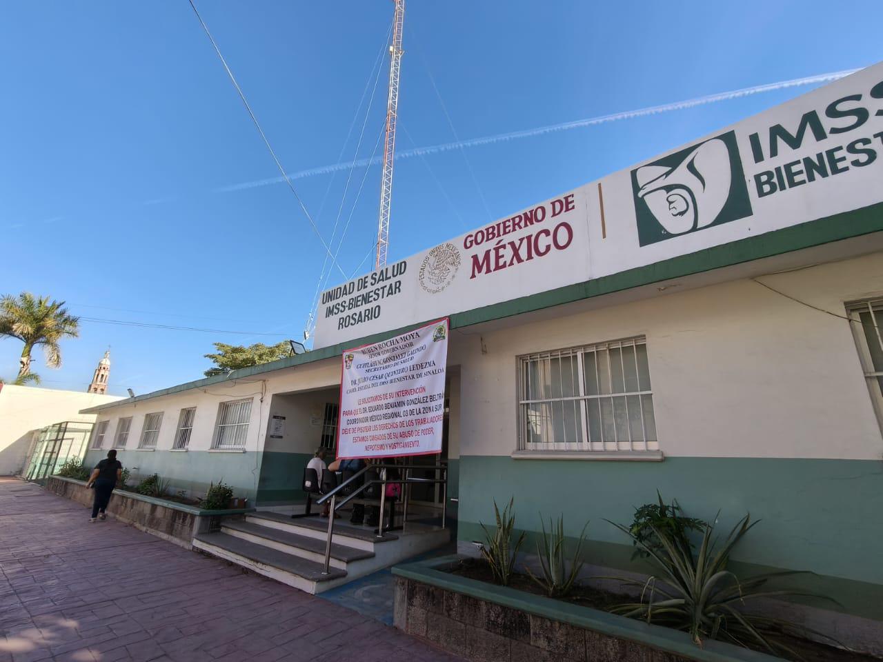 $!Protesta personal de Centro de Salud de Rosario