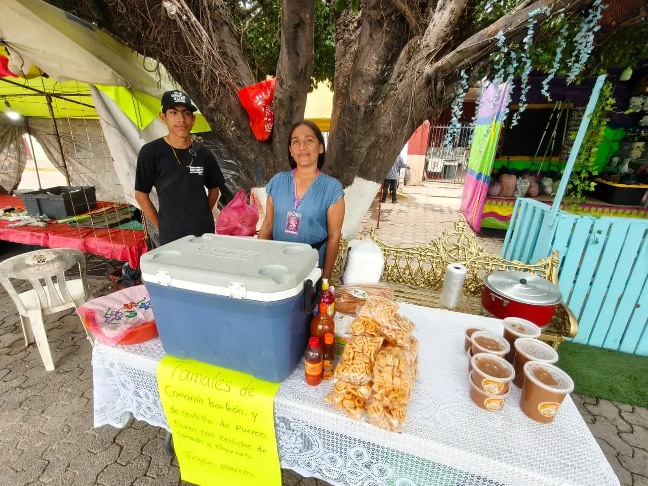$!Realizan la quinta muestra gastronómica ‘Mujeres Emprendedoras de Chametla'