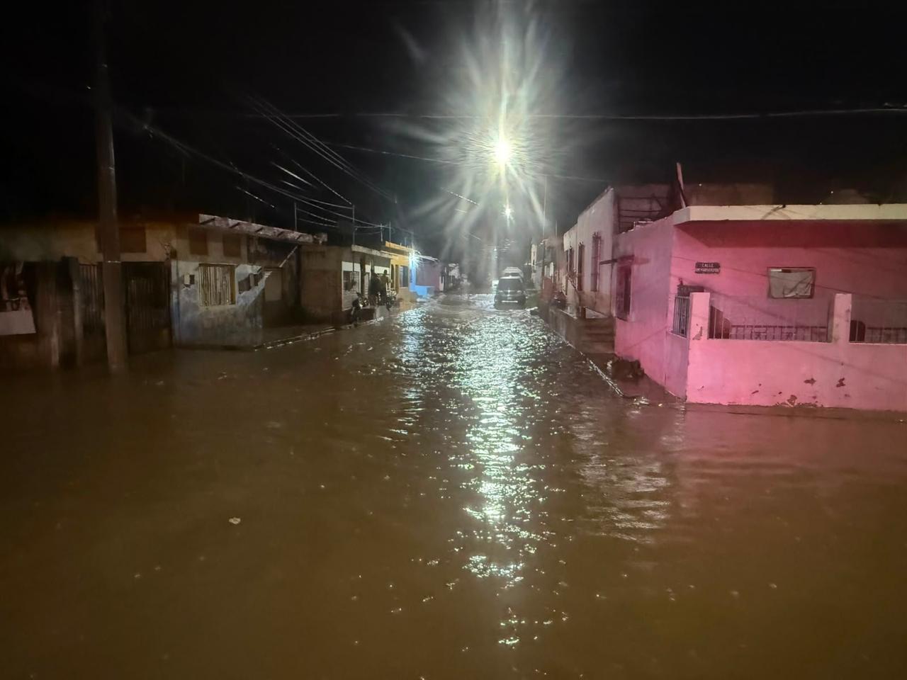 $!Realiza Protección Civil Rosario vigilancia ante lluvias torrenciales registradas durante la madrugada