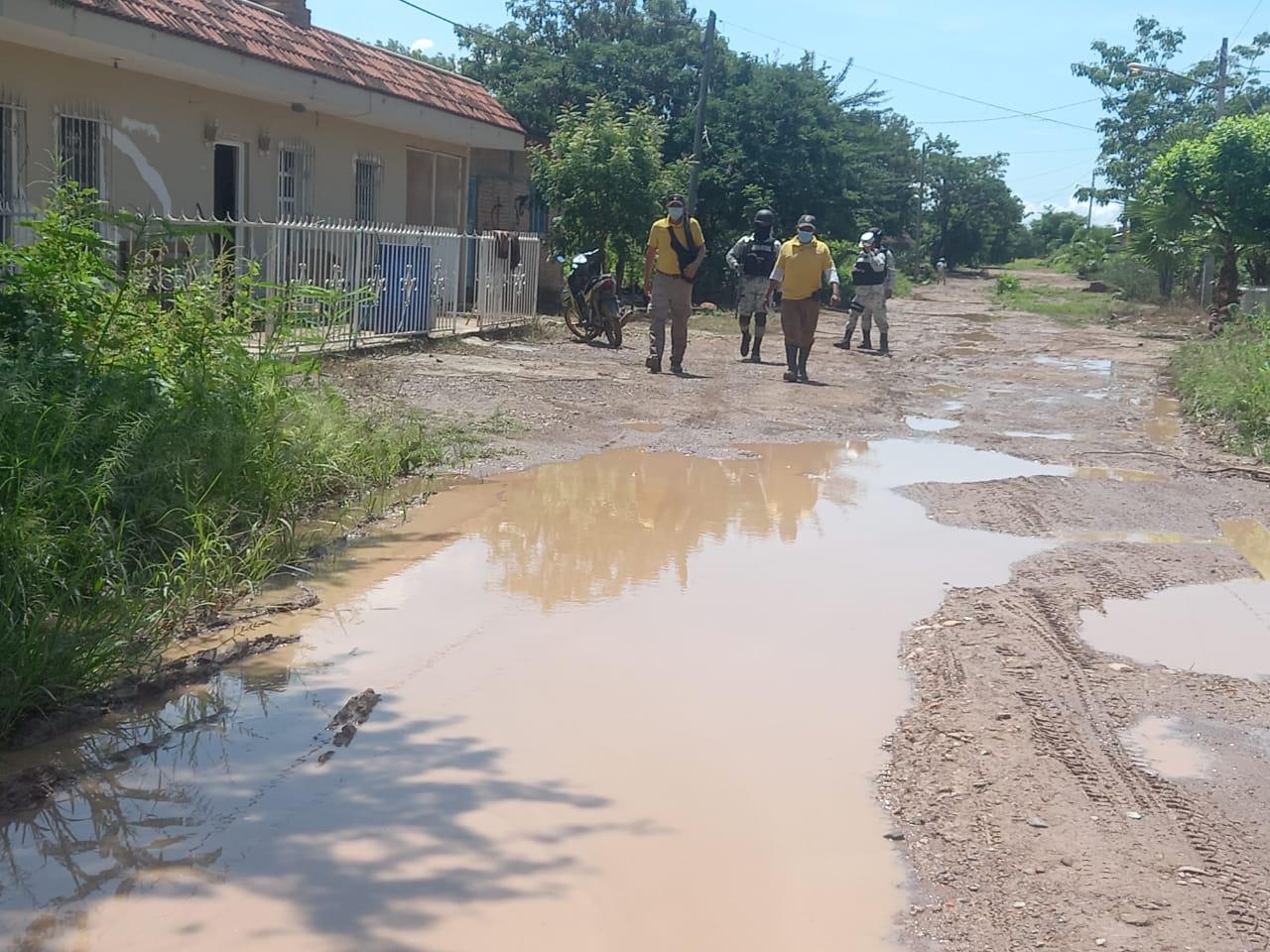 Tierras de cultivo y ganado son las pérdidas principales por las lluvias en  la Loma de Gabriel Leyva Solano