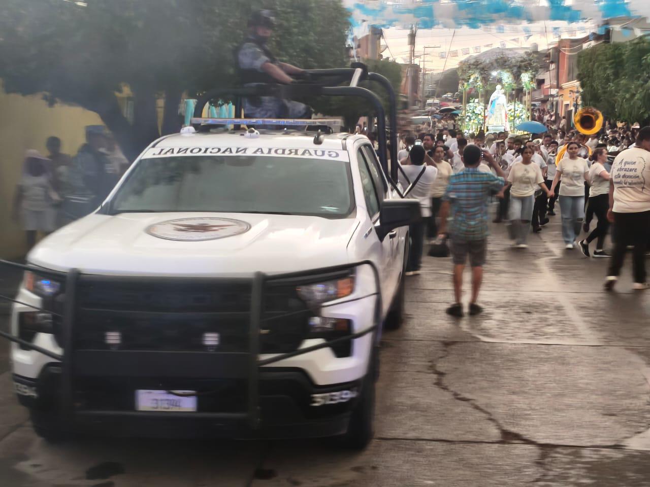 $!Bajo un fuerte dispositivo de seguridad se lleva a cabo la Fiesta Patronal de la Virgen del Rosario