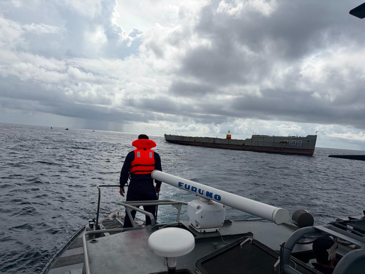 $!Realizan hundimiento controlado con el casco del ex buque ‘Zamora’ en el Sistema Arrecifal Artificial de Tamaulipas