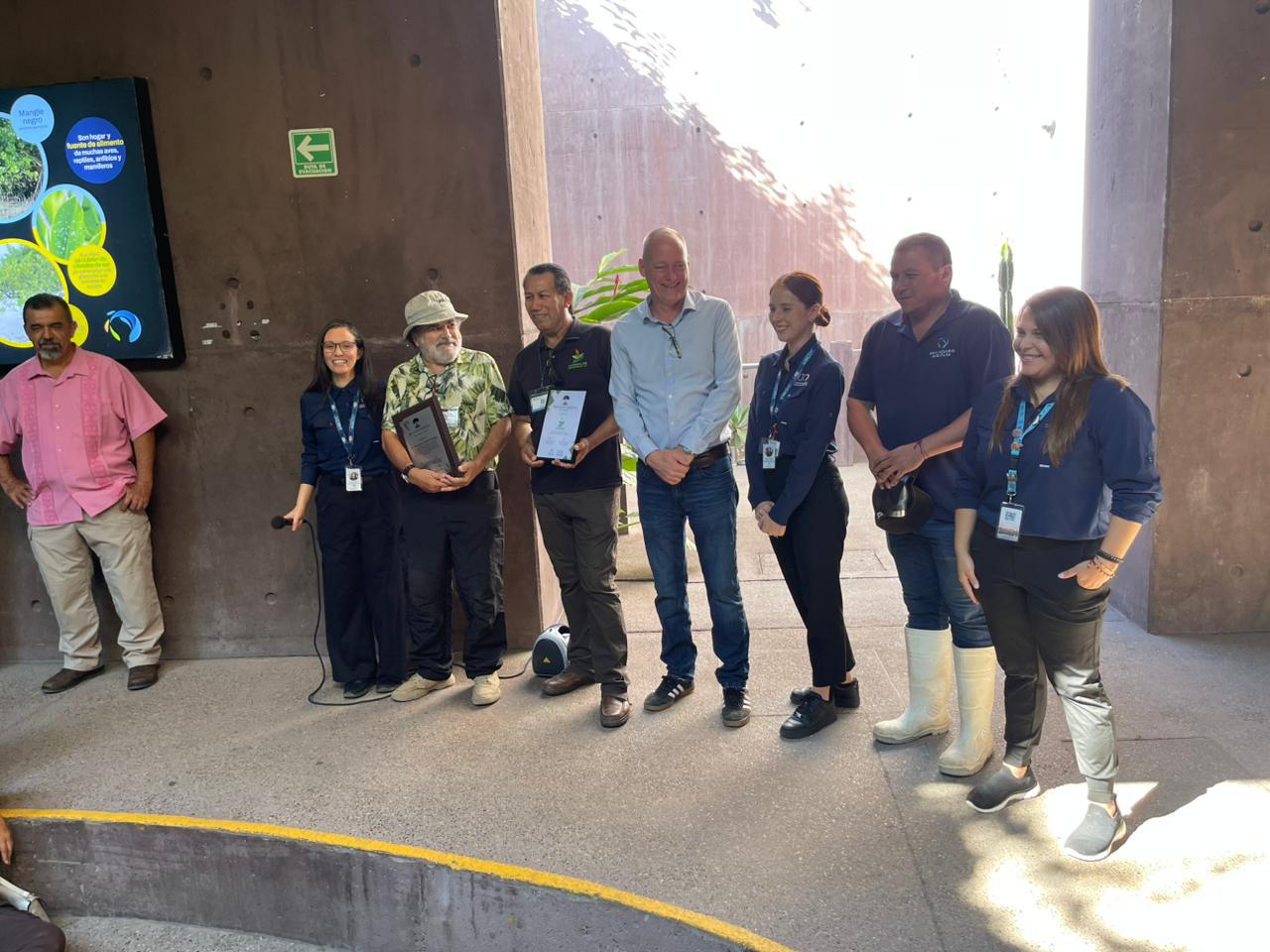 $!Gran Acuario Mazatlán honra a dos pilares de la conservación del mangle