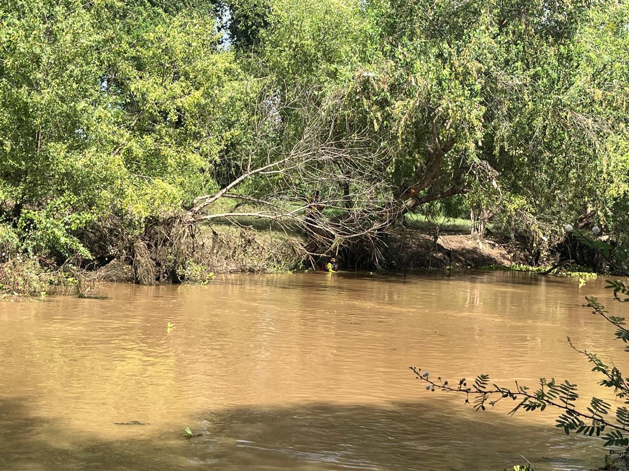 $!Muere niño de 2 años ahogado en el Río Sinaloa, en Guasave