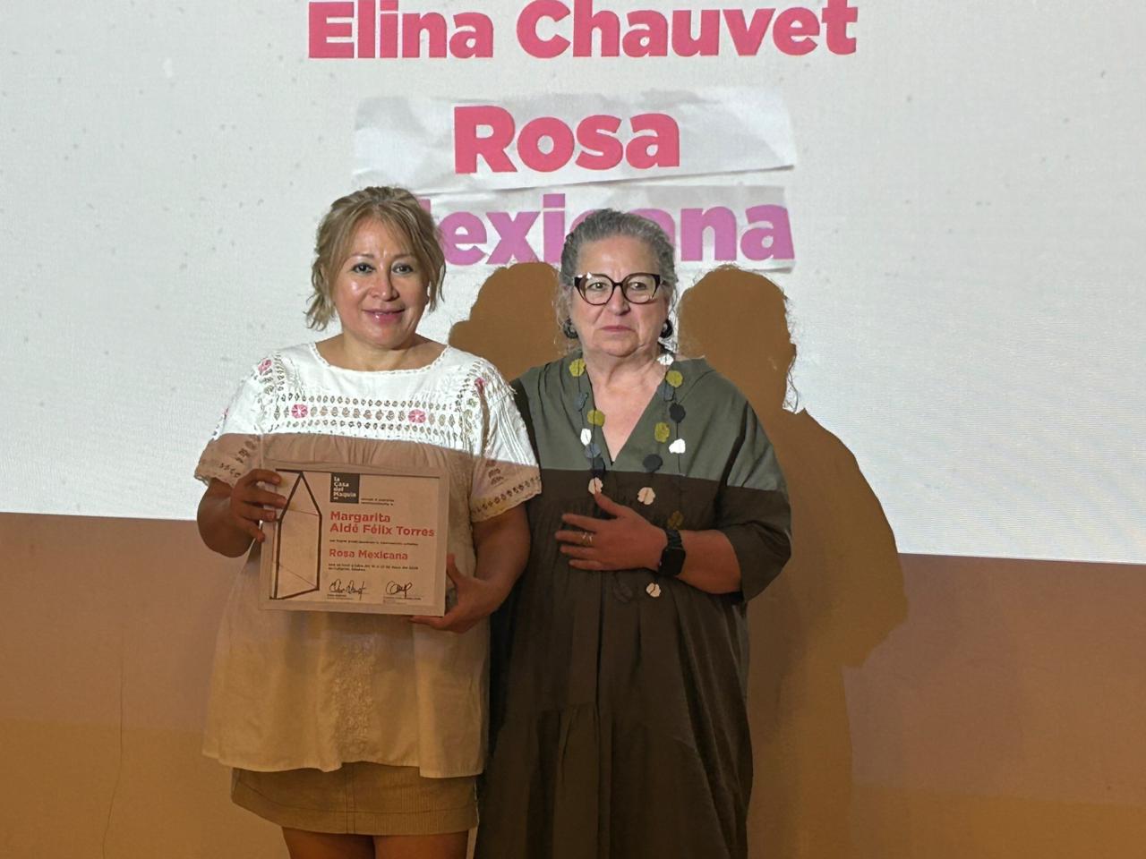 $!Inauguran en Culiacán la instalación Rosa Mexicana para reflexionar sobre la violencia de género
