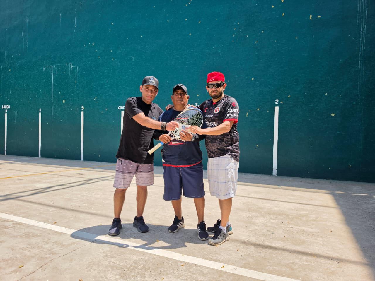 $!Rentería y Arámburo se quedan con Torneo de Frontenis, en Sahop