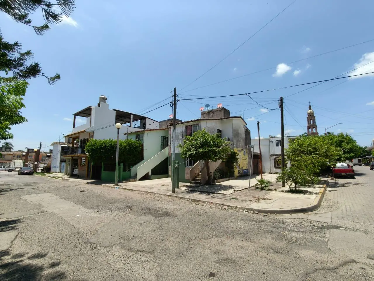 $!Vecinos de El Rosario rechazan el bacheo en calle Baluarte y exigen una solución de fondo