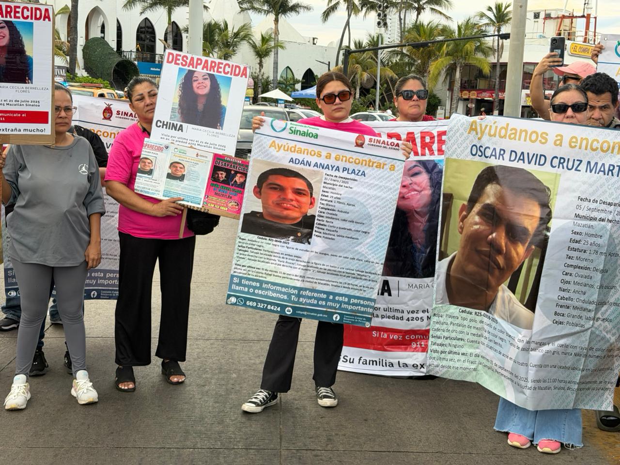 $!‘Es una burla para todos nosotros’, señalan familiares de desaparecidos en Mazatlán ante falta de respuestas