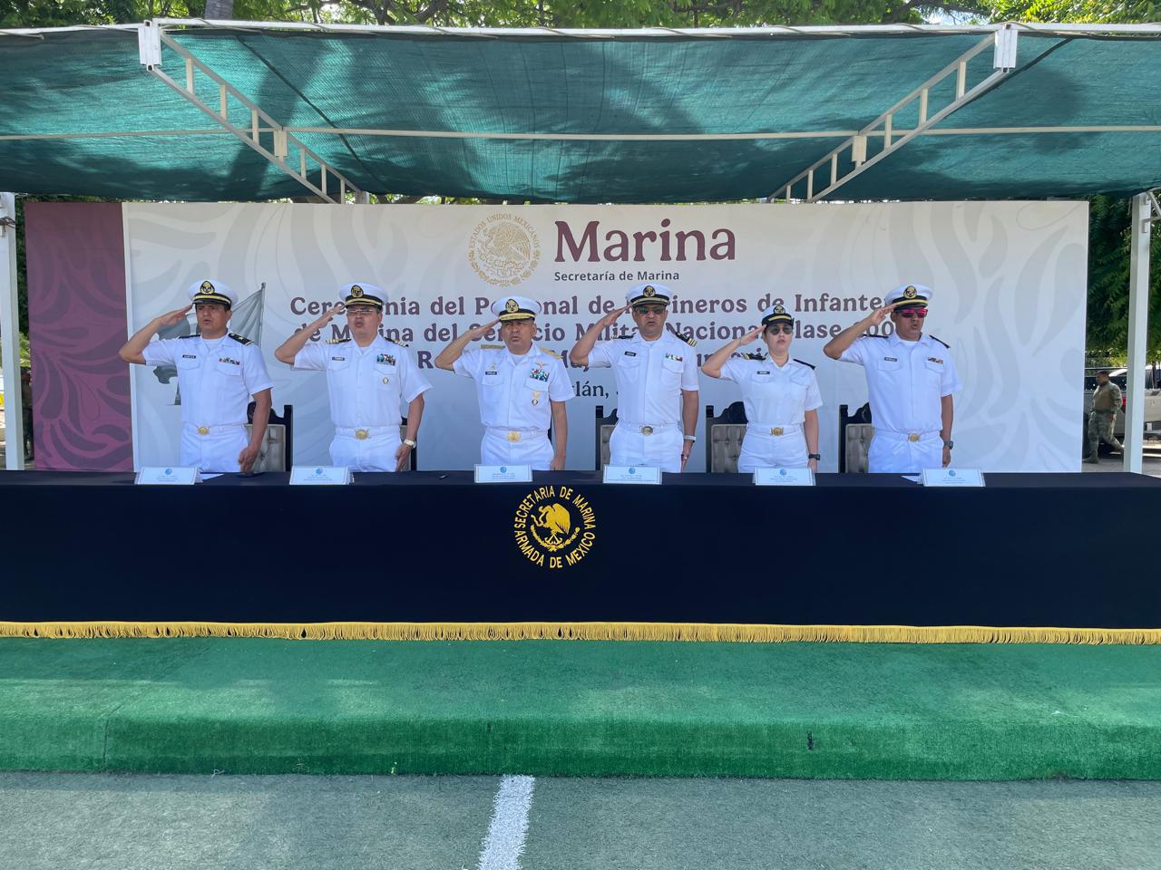 $!Concluyen adiestramiento marineros del Servicio Militar Nacional en Mazatlán