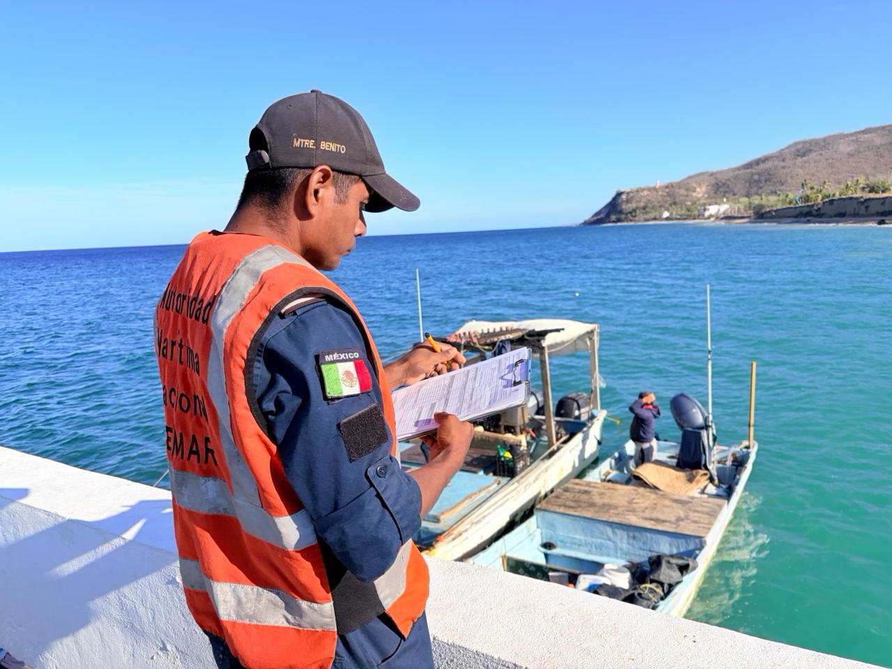 $!Retienen aproximadamente 502 kilogramos de producto pesquero en el Área Natural Protegida Islas Marías