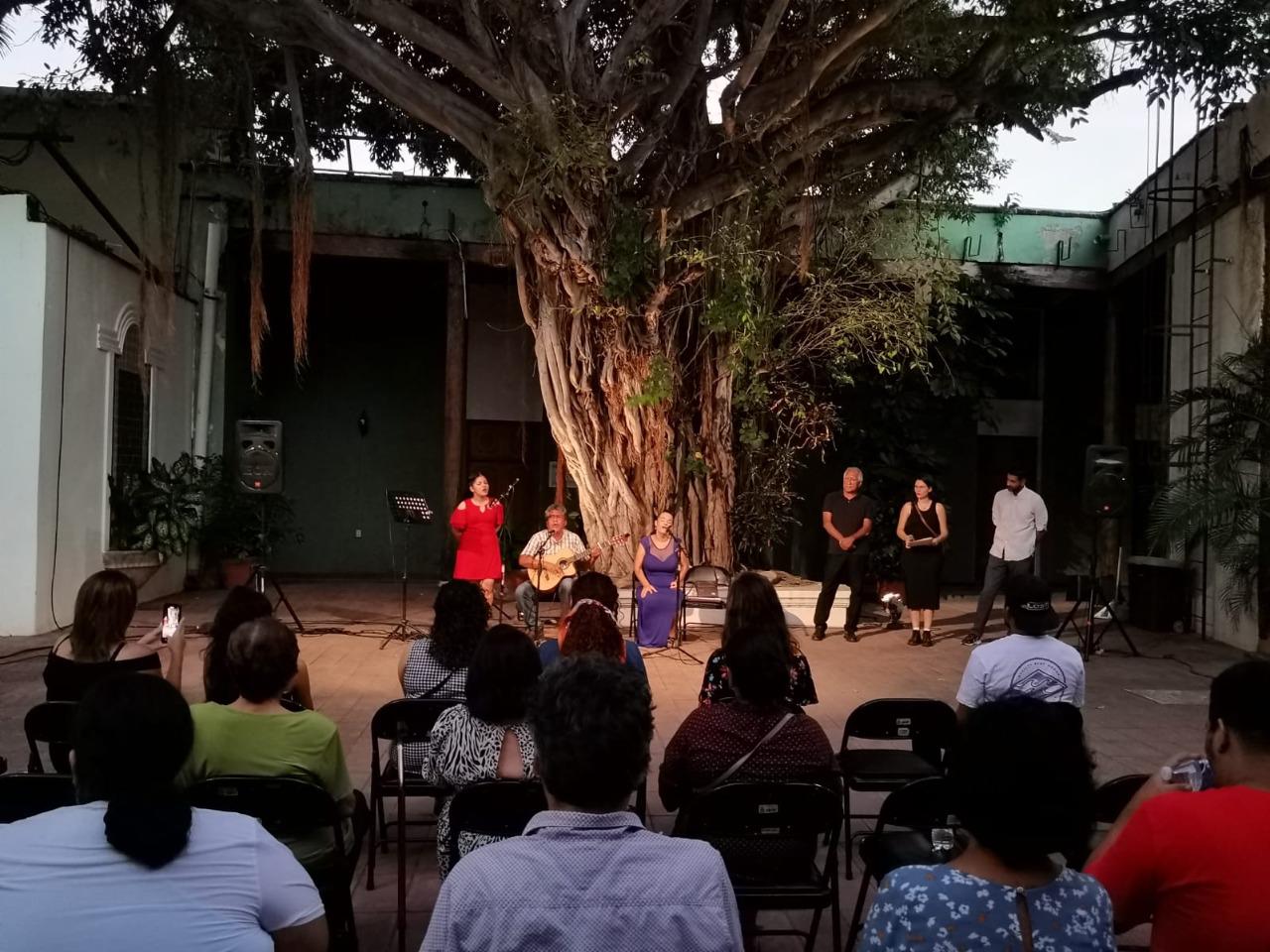 $!En el acto protocolario hubo música en vivo y algunas reflexiones en torno al tema de las personas con capacidades diferentes en México.