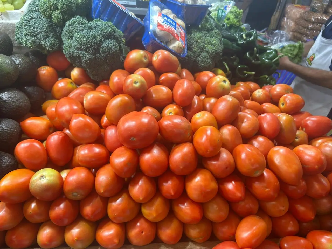 $!Tomate se sostiene entre 35 y 55 pesos por kilo en mercados locales de Culiacán