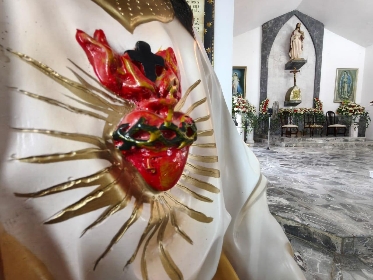$!Celebran con fe y tradición al Sagrado Corazón en El Rosario