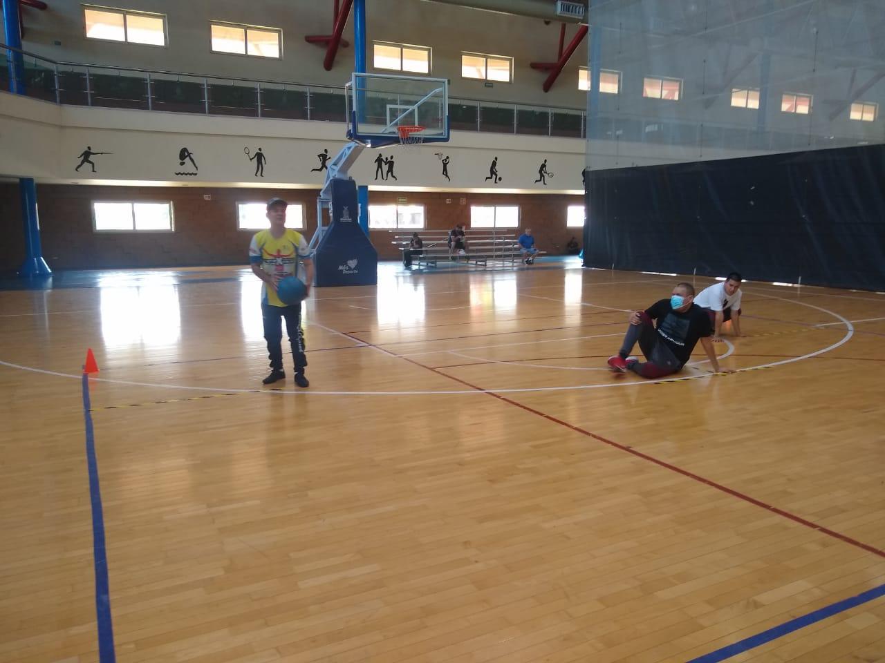 $!Imdec incluye exhibiciones de Basquetbol sobre sillas de ruedas y golbol, en los festejos de Culiacán