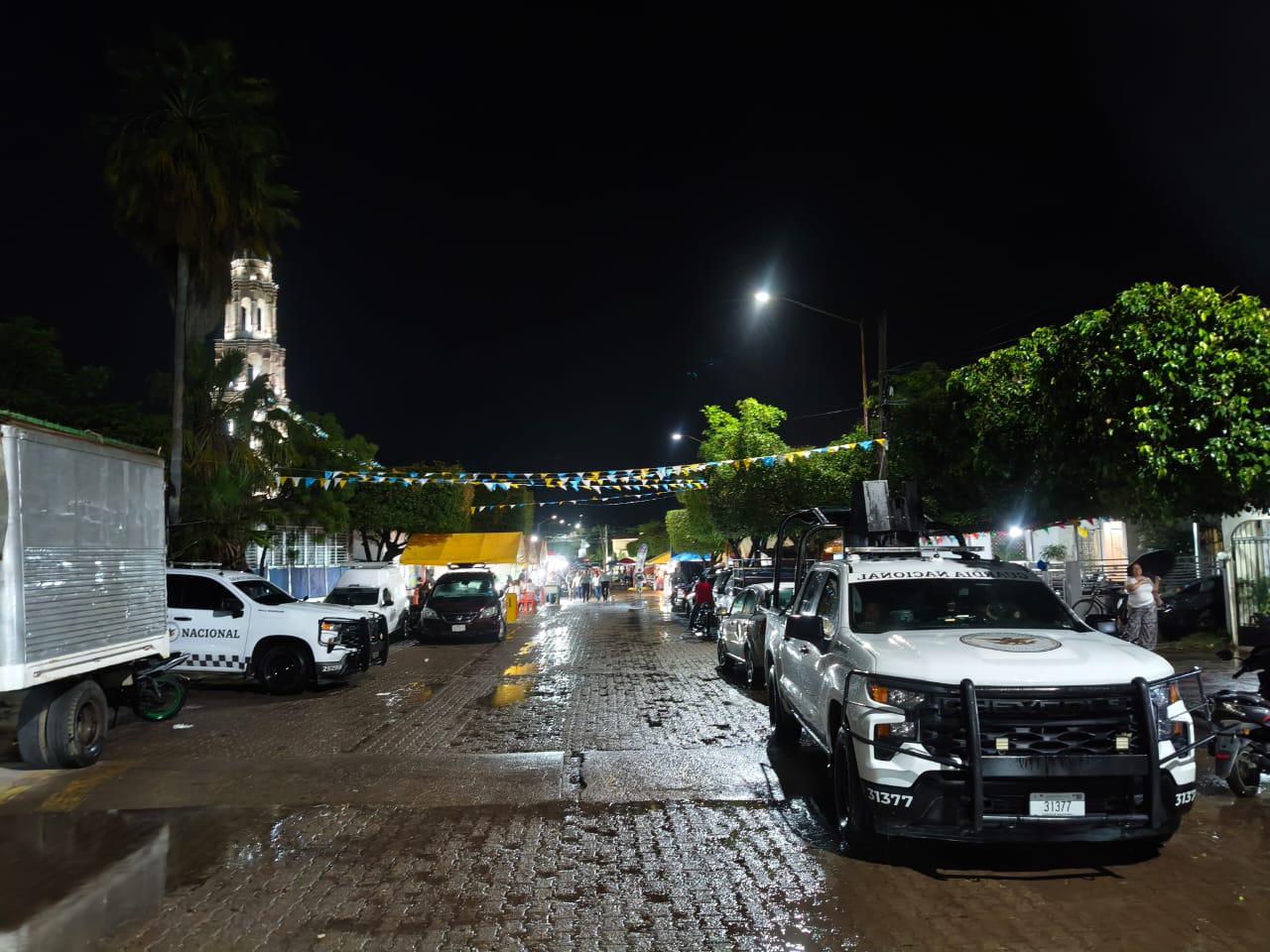 $!Bajo un fuerte dispositivo de seguridad se lleva a cabo la Fiesta Patronal de la Virgen del Rosario