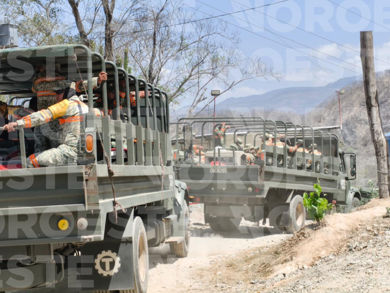 $!Ejército Mexicano envía Batallón de Atención a Emergencias a mina de Rosario