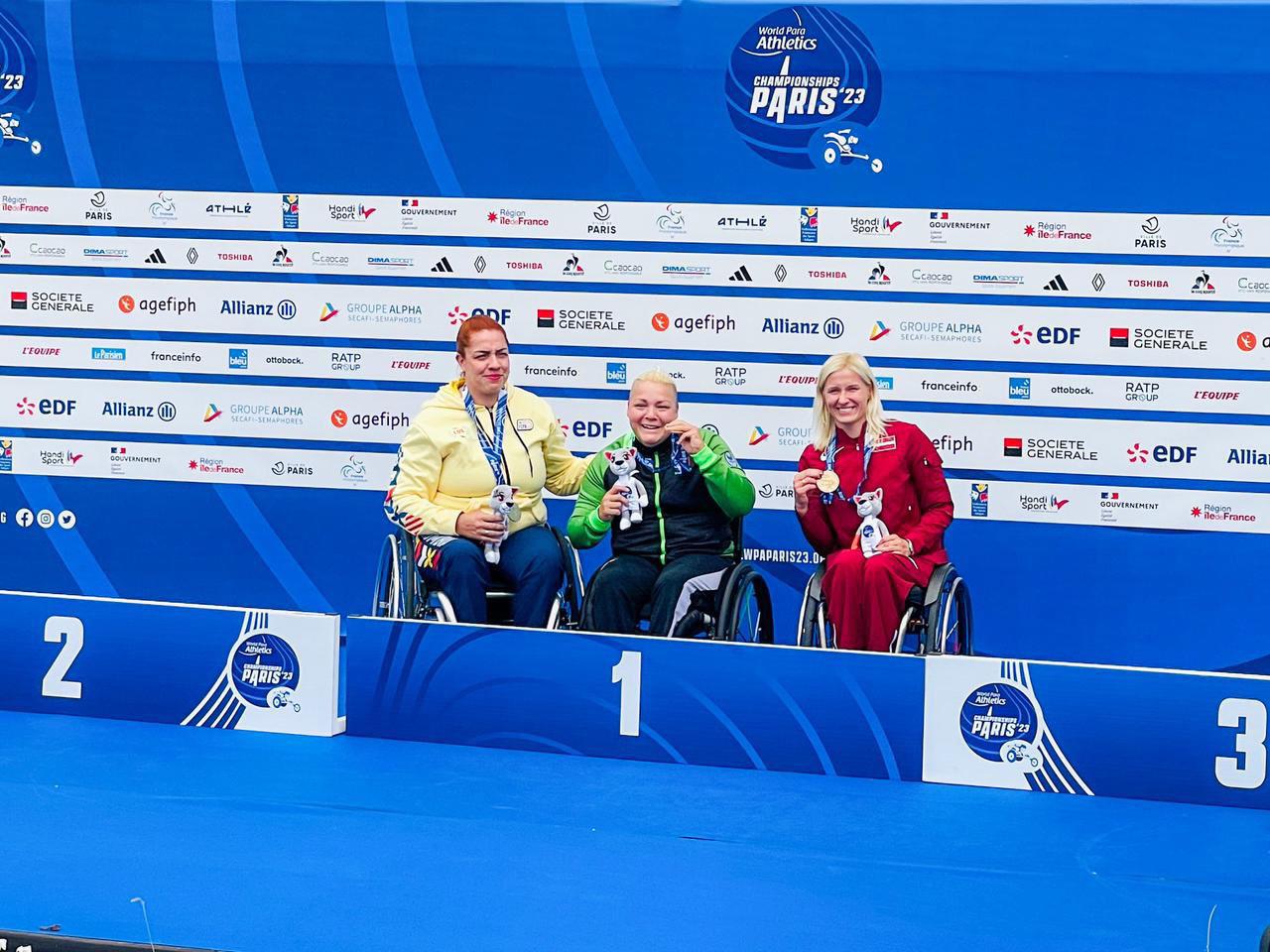 $!¡Mazatleca Rosa María Guerrero es campeona mundial y logra plaza para París 2024!