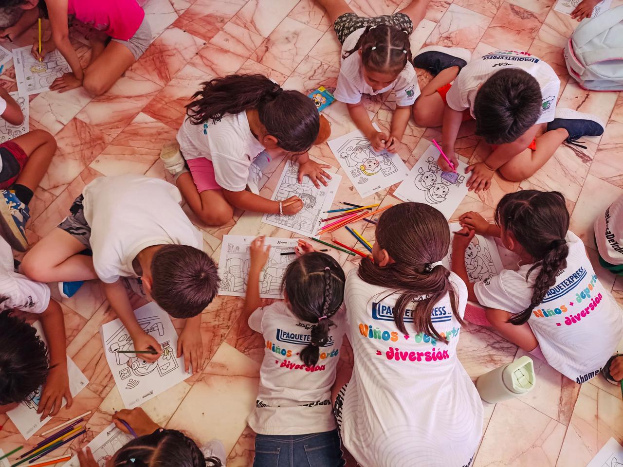 $!Sipinna lleva valores ciudadanos a mil menores en el campamento del IMDA