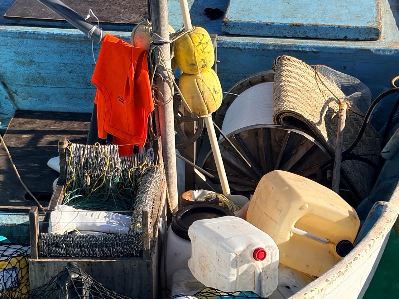 $!Retienen aproximadamente 502 kilogramos de producto pesquero en el Área Natural Protegida Islas Marías