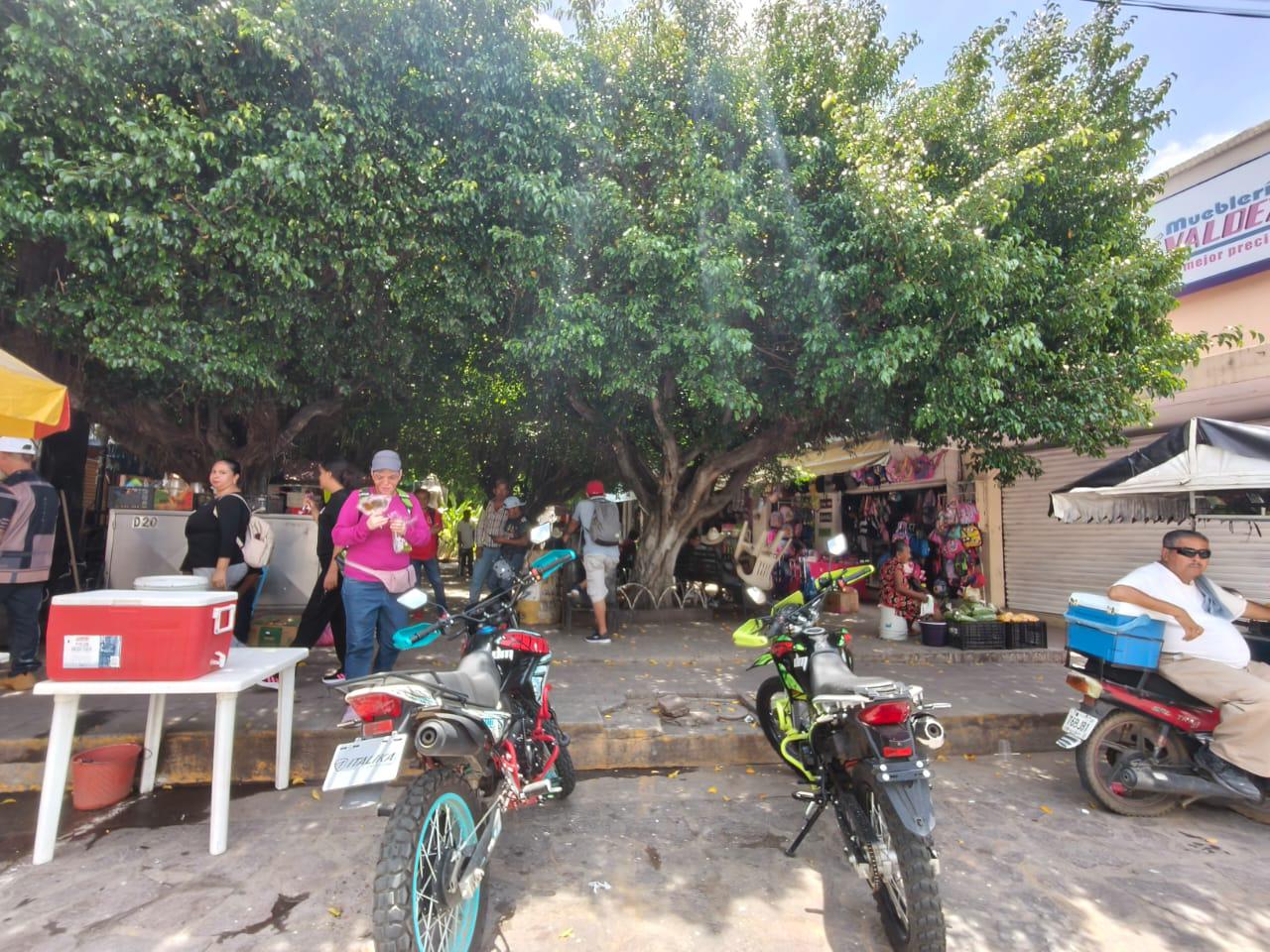 $!Calor extremo y apagón no paralizan la actividad comercial en El Rosario