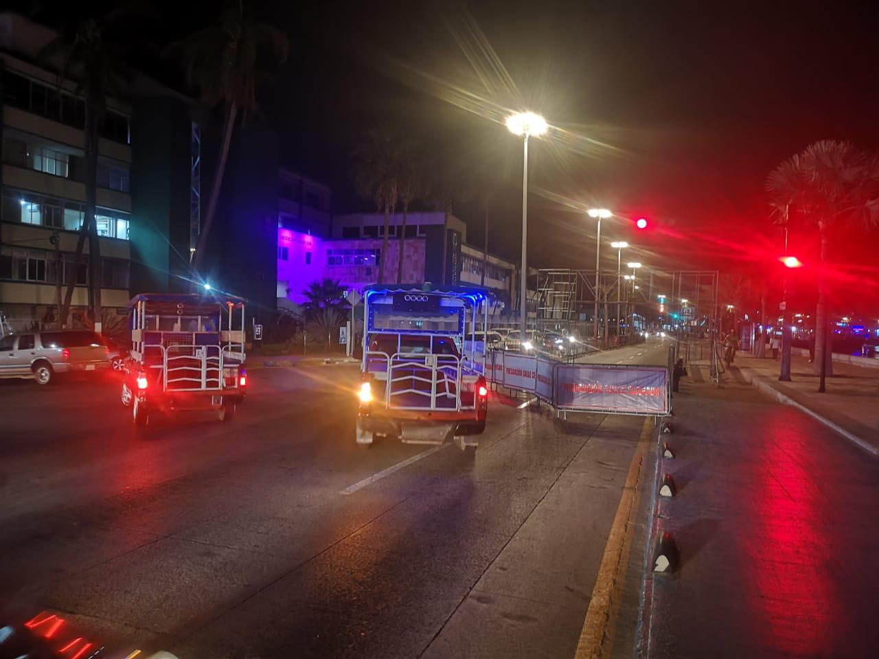 $!¡Prevéngase! Cierran un tramo de Avenida del Mar por evento deportivo