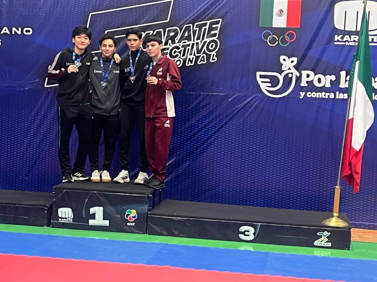$!Logra Mazatlán tres pases al Panamericano Juvenil de Karate