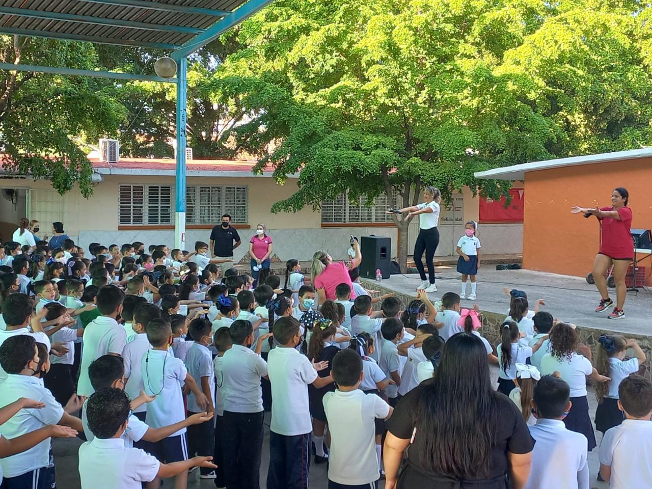 $!Se activan alumnos de la Primaria Jaime Nunó de Culiacán