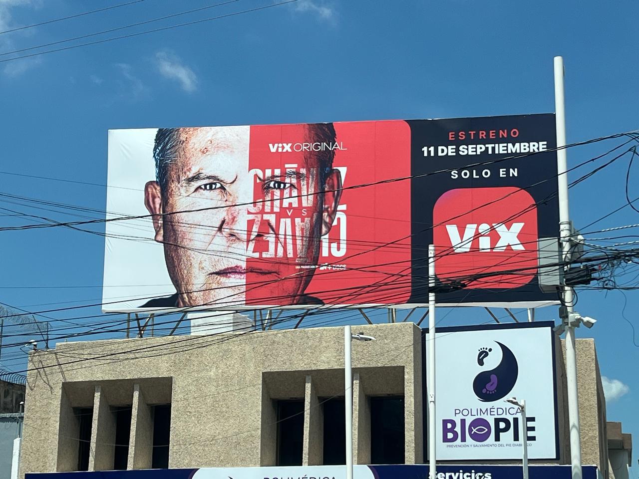 $!En Culiacán ya se promociona la serie del campeón pugilista.