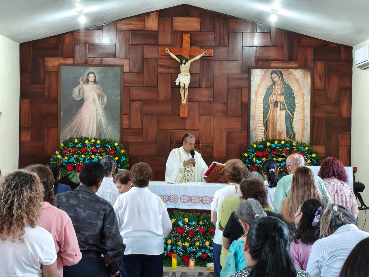 $!Celebran al Señor de la Misericordia en la cabecera municipal de Rosario