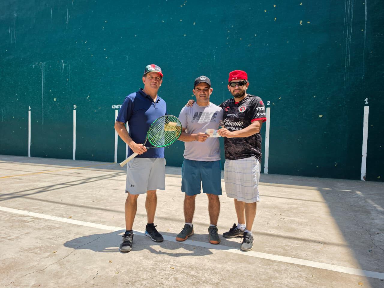$!Rentería y Arámburo se quedan con Torneo de Frontenis, en Sahop