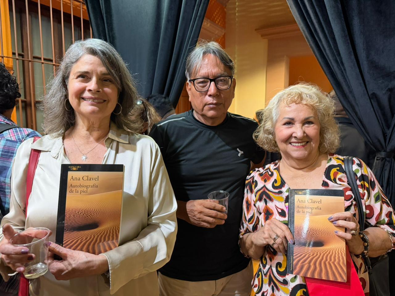 $!Ana Belén López, Manuel Rochín y Melly Peraza.