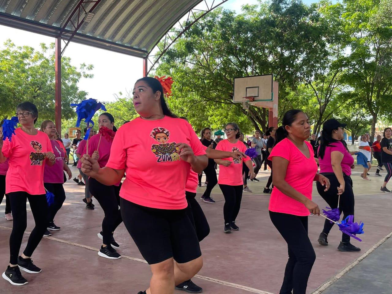 $!Festejan con zumba 370 Aniversario de la Fundación de El Rosario