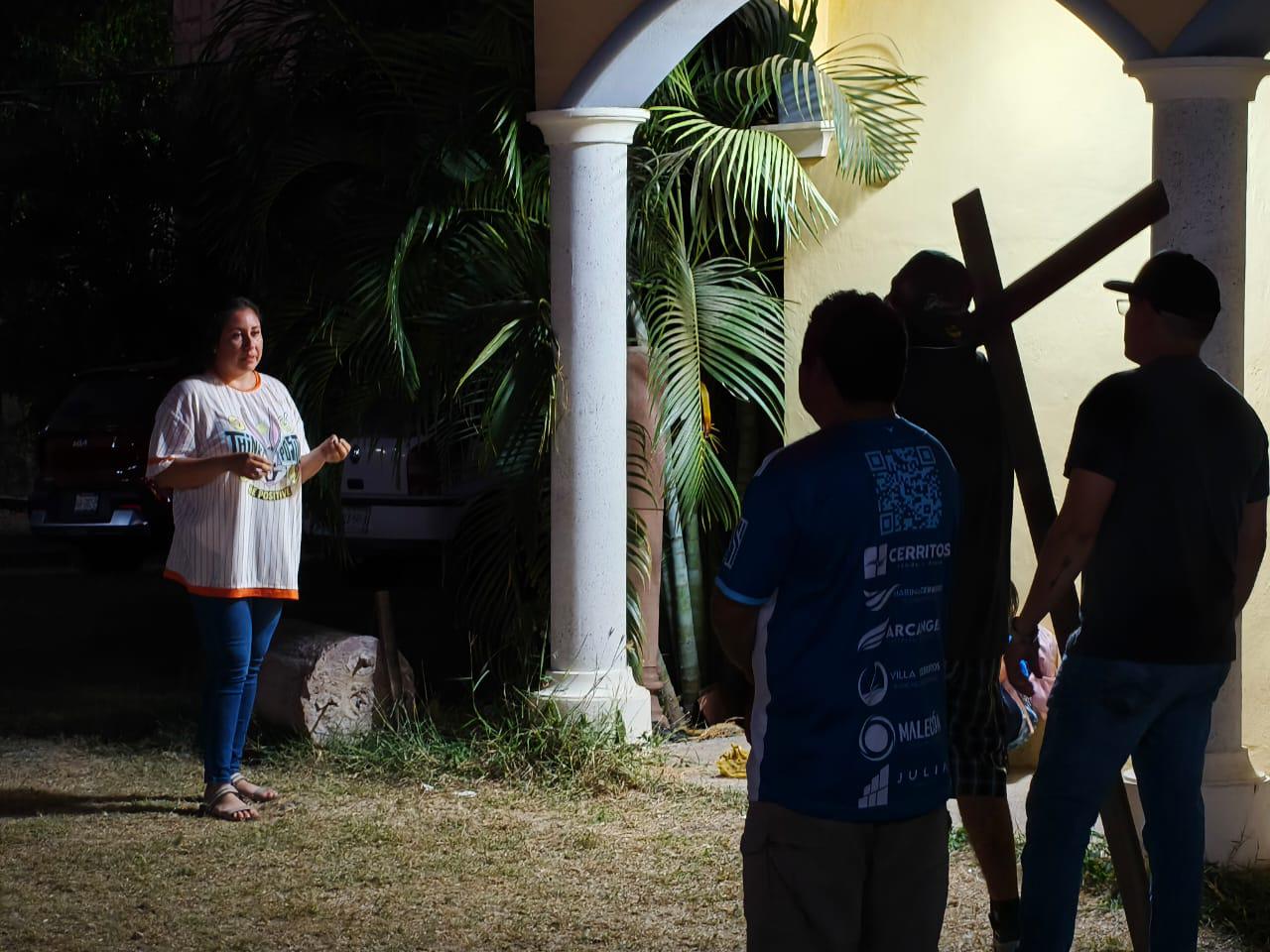 $!Alistan con ensayos la representación 26 del Viacrucis en El Rosario