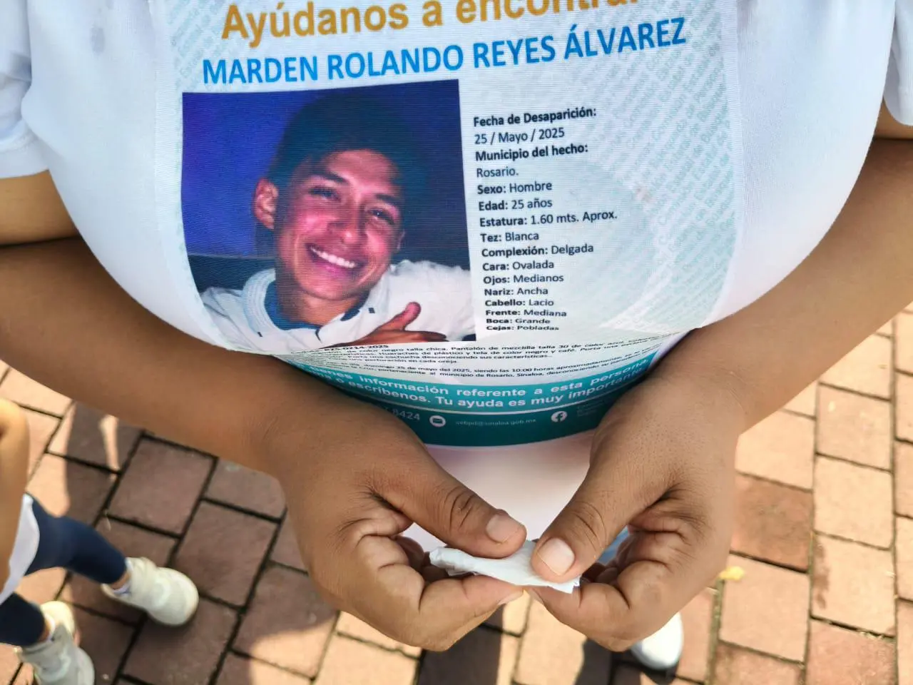 $!‘¿Dónde está mi hijo?’: Martha busca a Marden tras más de un año desaparecido