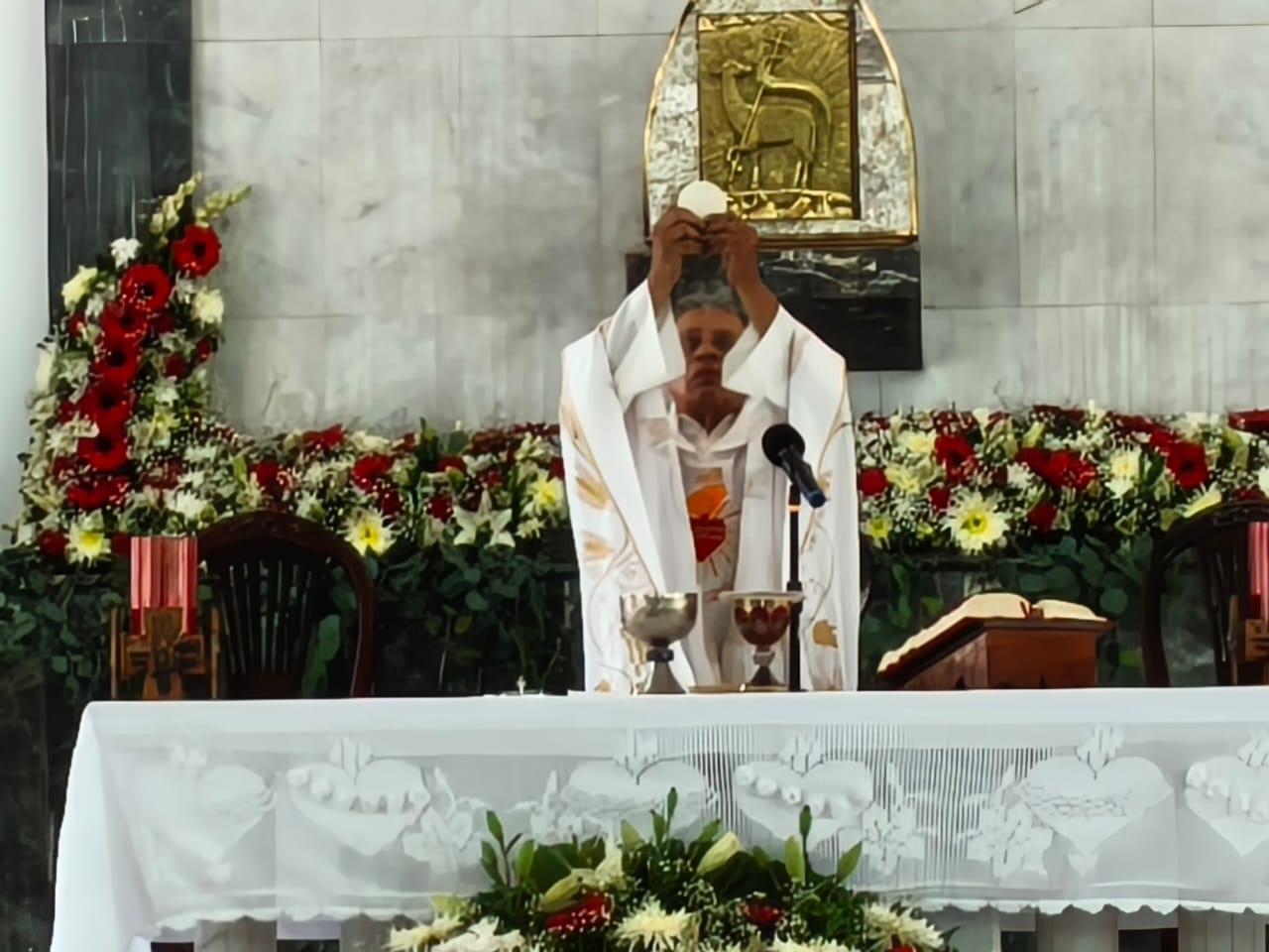 $!Celebran con fe y tradición al Sagrado Corazón en El Rosario