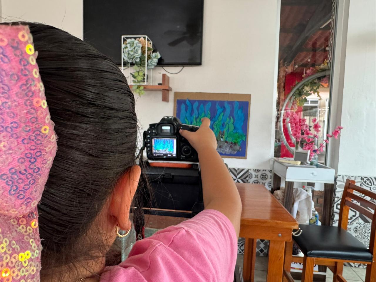 $!Impulsan creatividad de niñas y niños de La Reforma con el Festivalito de Cine La Pilindrina