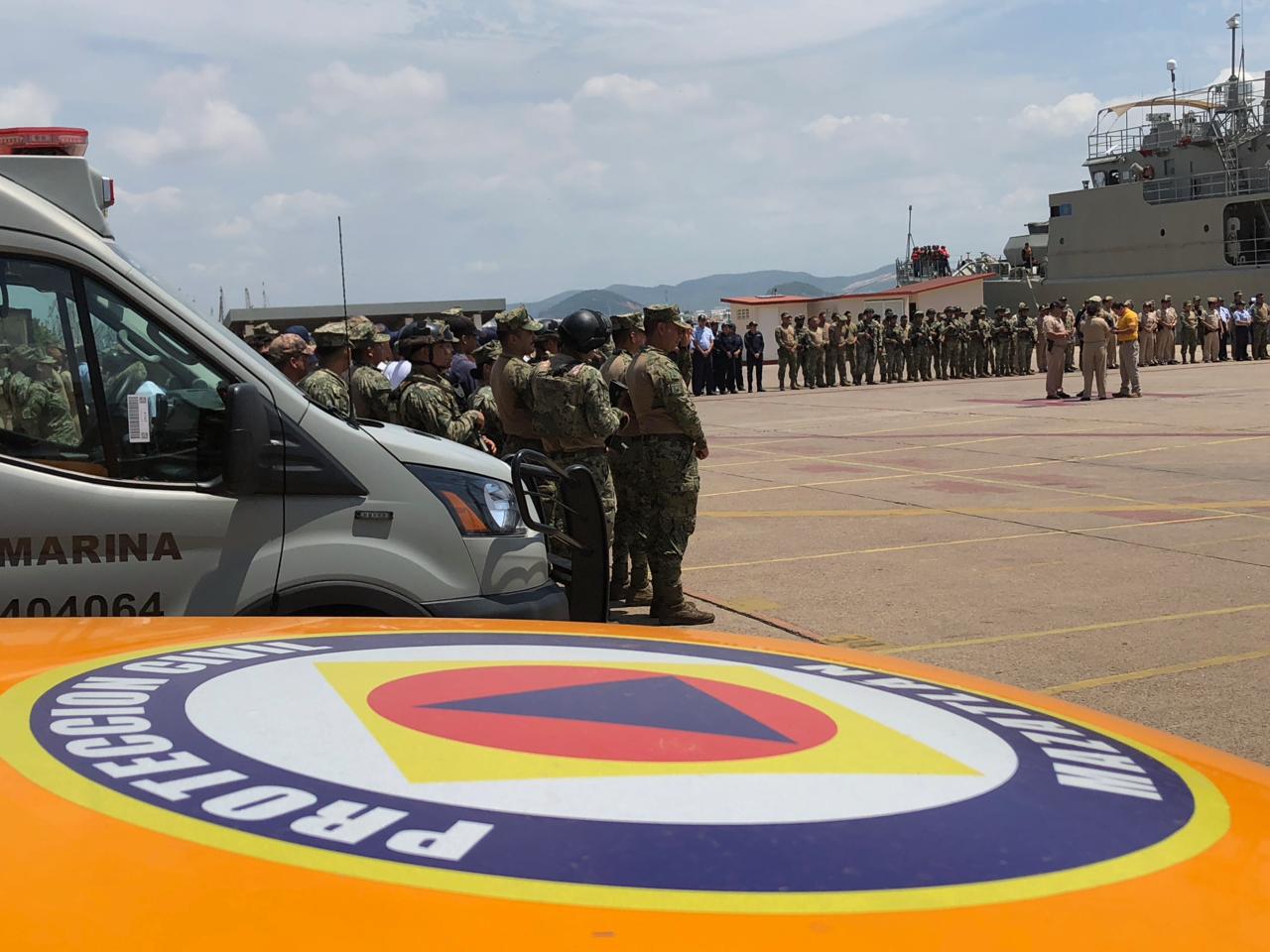 $!Realizan simulacro de tsunami en Mazatlán para reforzar protocolos de emergencia