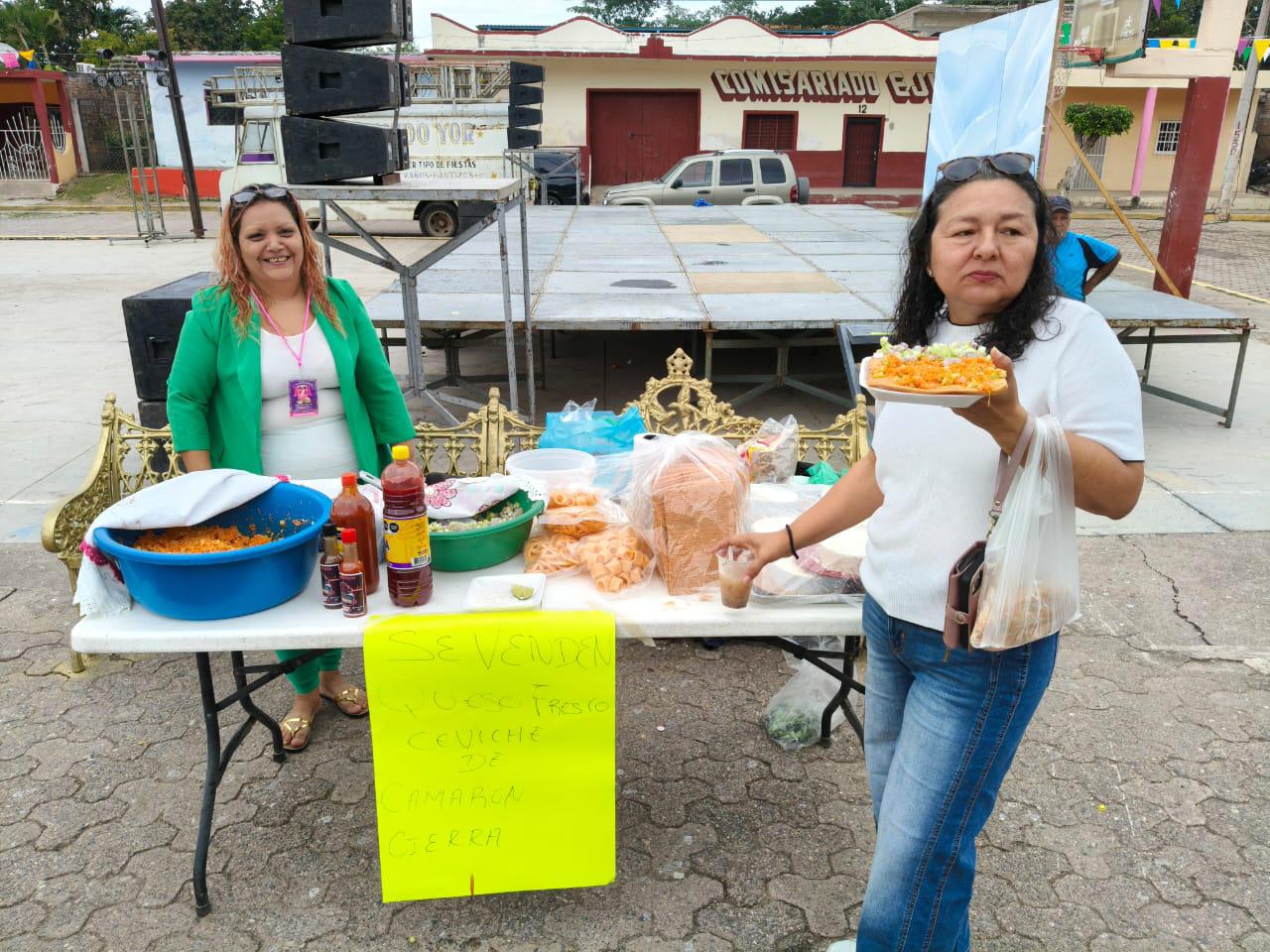 $!Realizan la quinta muestra gastronómica ‘Mujeres Emprendedoras de Chametla'