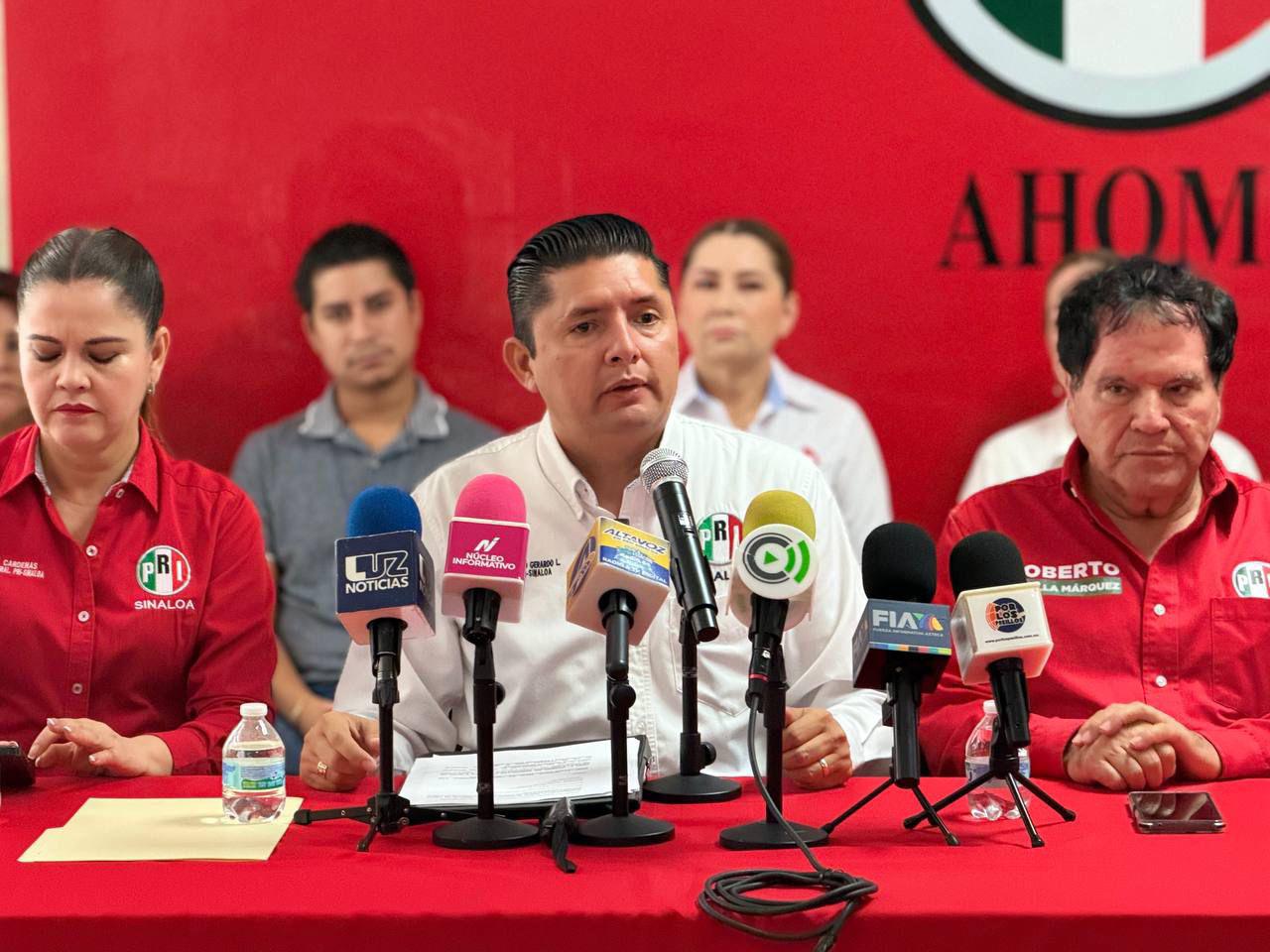$!PRI reprocha que Morena esté en campaña permanente y priorice el 2027 sobre las crisis en Sinaloa