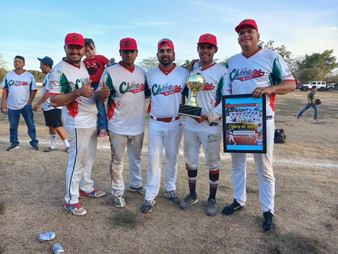 $!En duelo de poder, Chileros de El Walamo se corona campeón de la Río Presidio