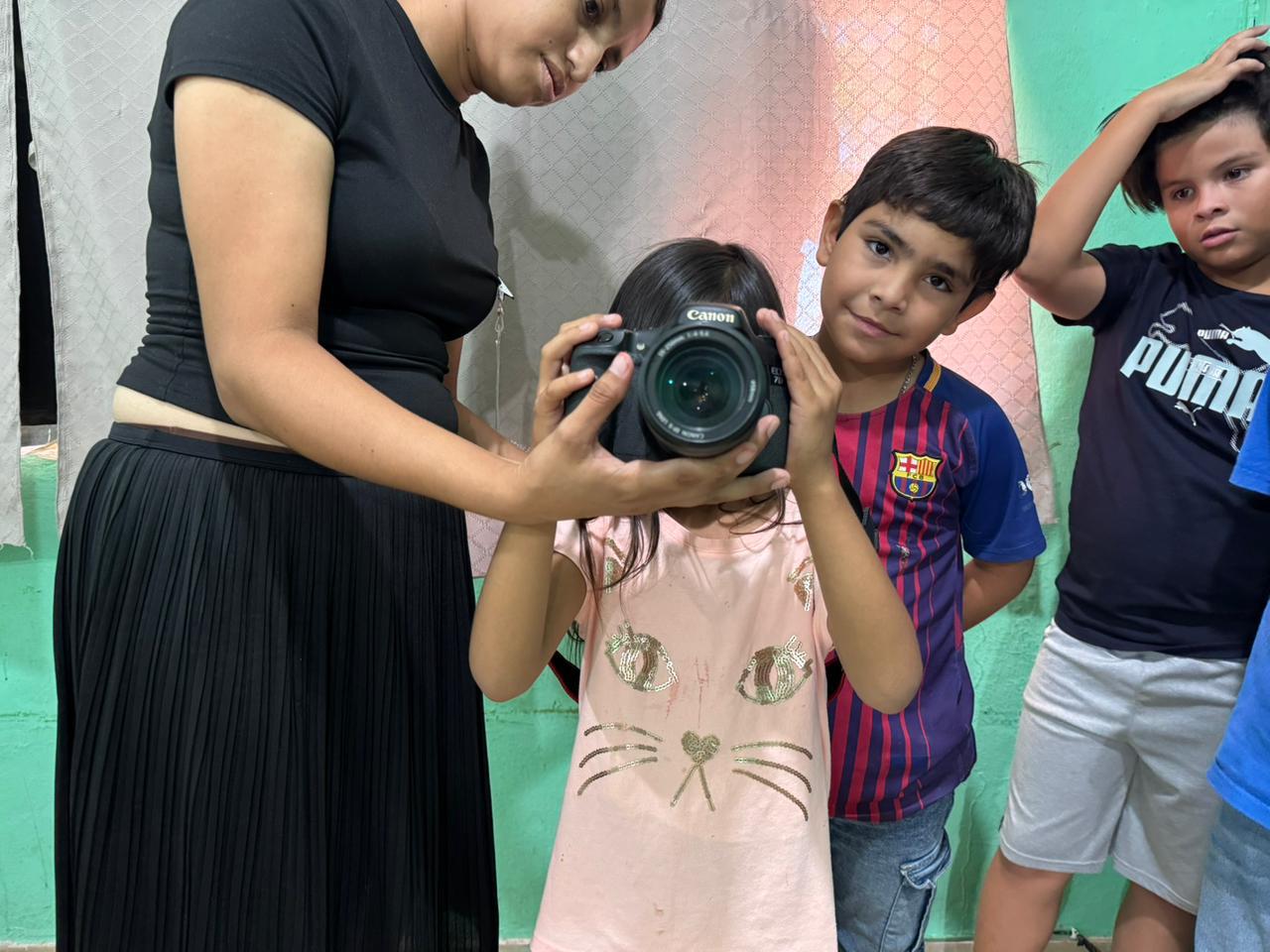 $!Impulsan creatividad de niñas y niños de La Reforma con el Festivalito de Cine La Pilindrina
