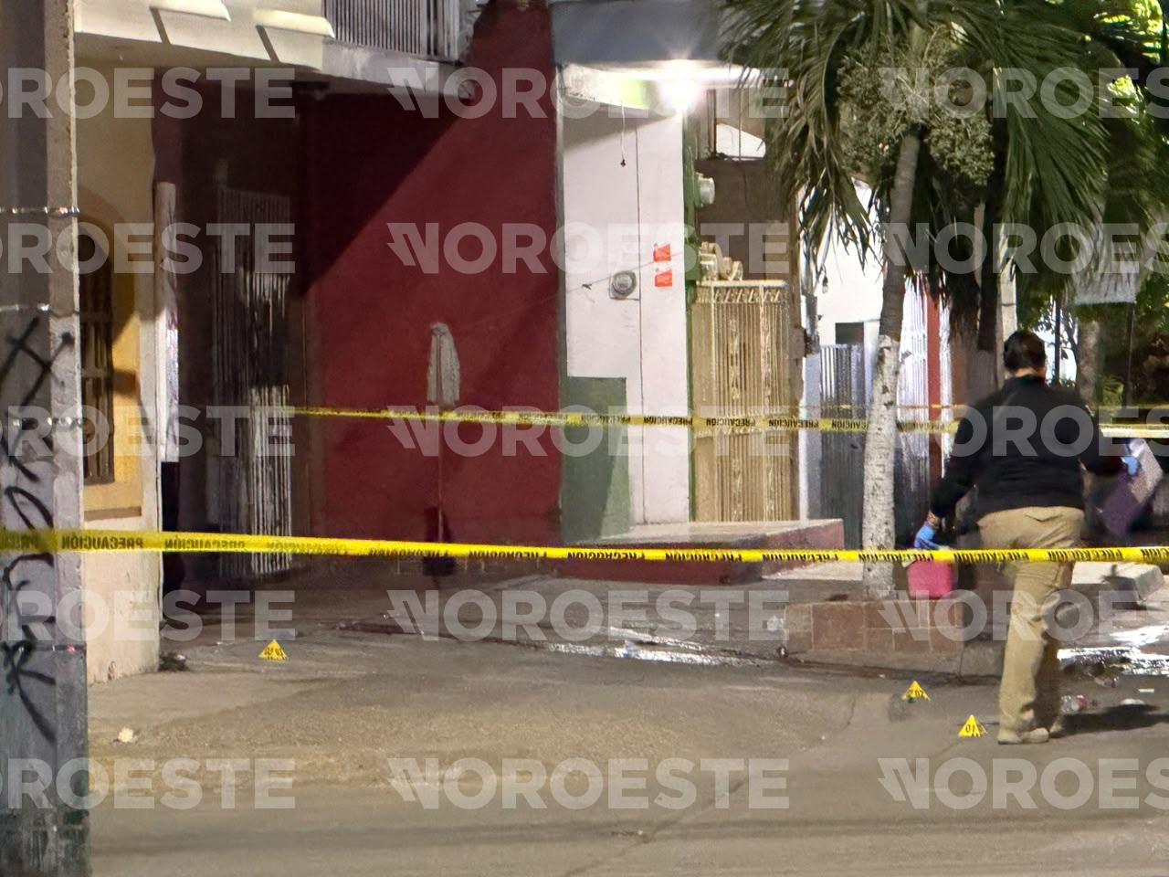 $!Hieren con disparos de arma de fuego a un joven en la colonia Sánchez Celis de Mazatlán