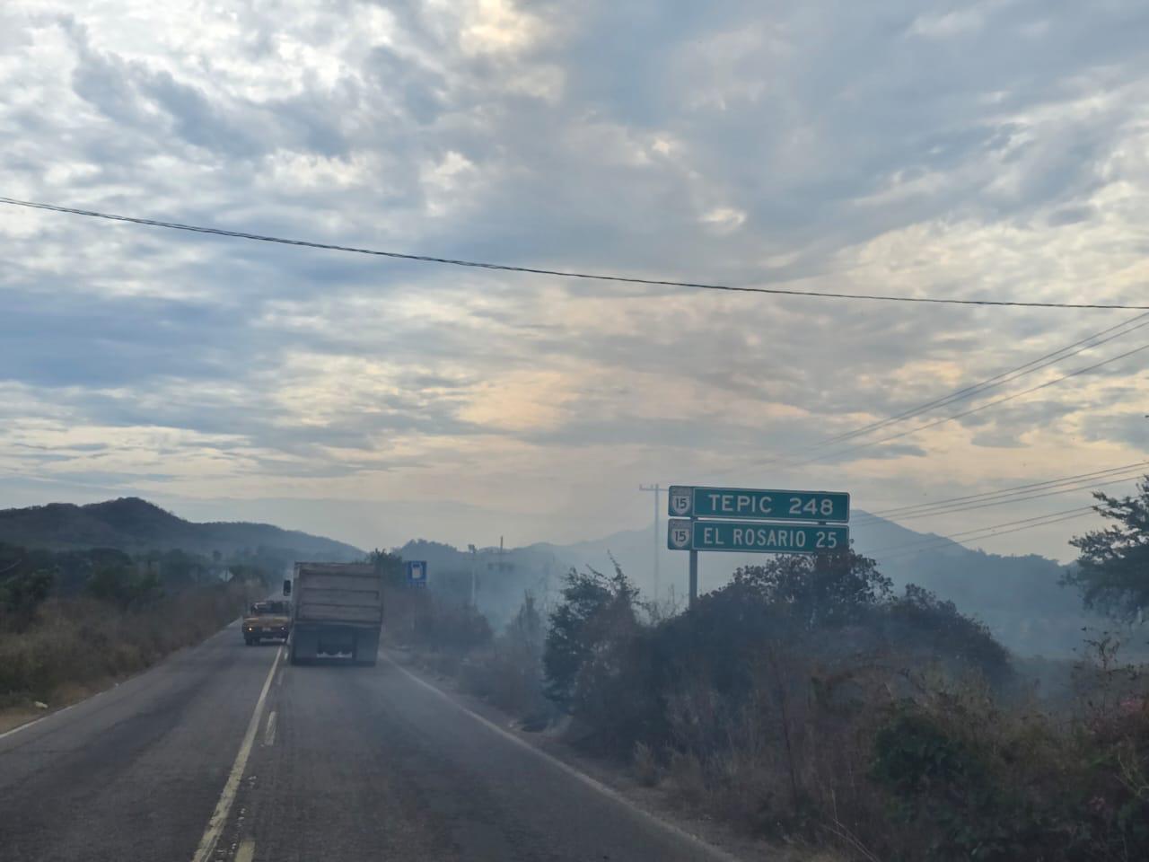 $!Incendios forestales junto a carreteras han sido mínimos: PC Rosario