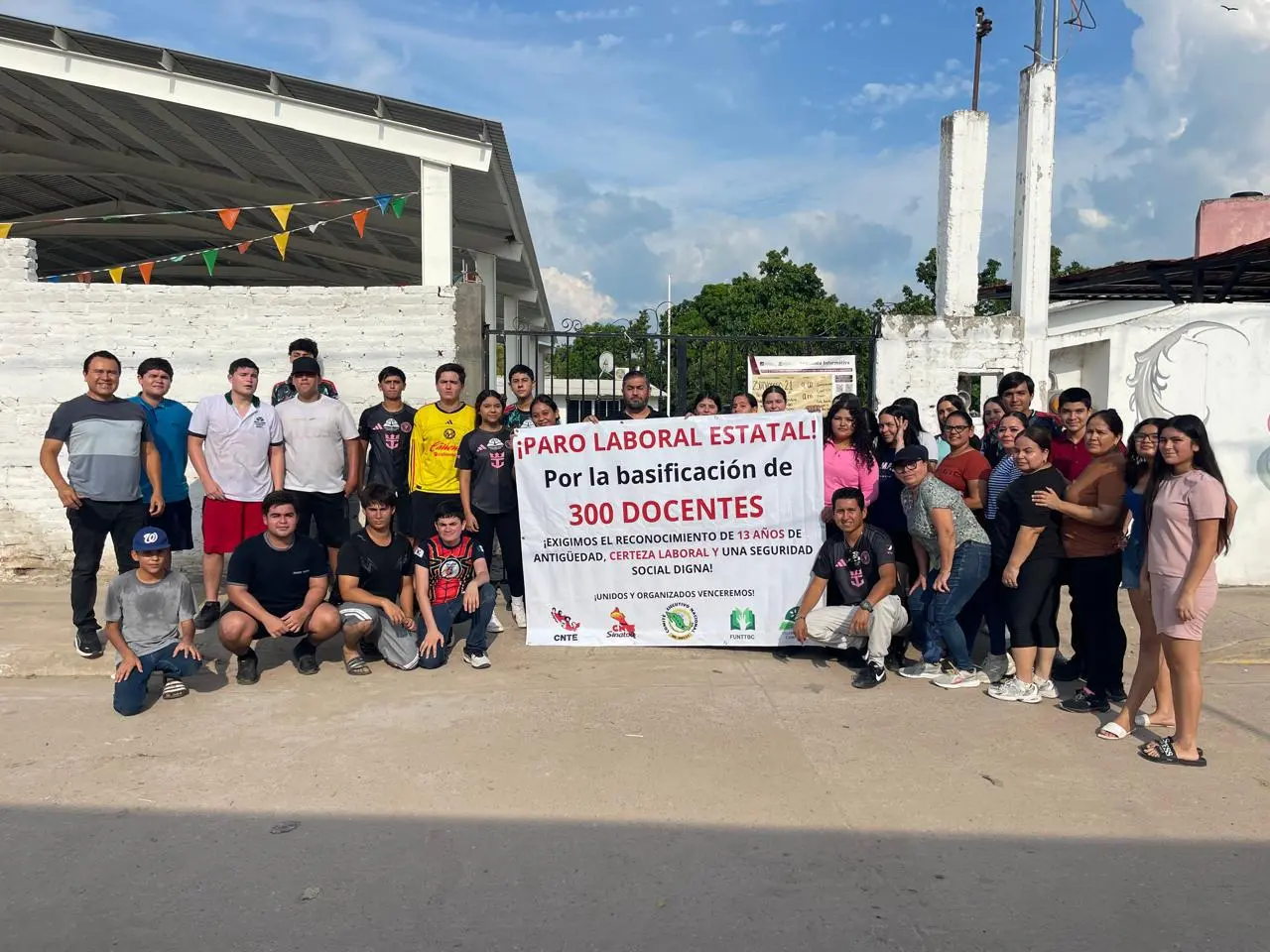 $!Realizan paro en 100 planteles de Telebachillerato Comunitario en Sinaloa