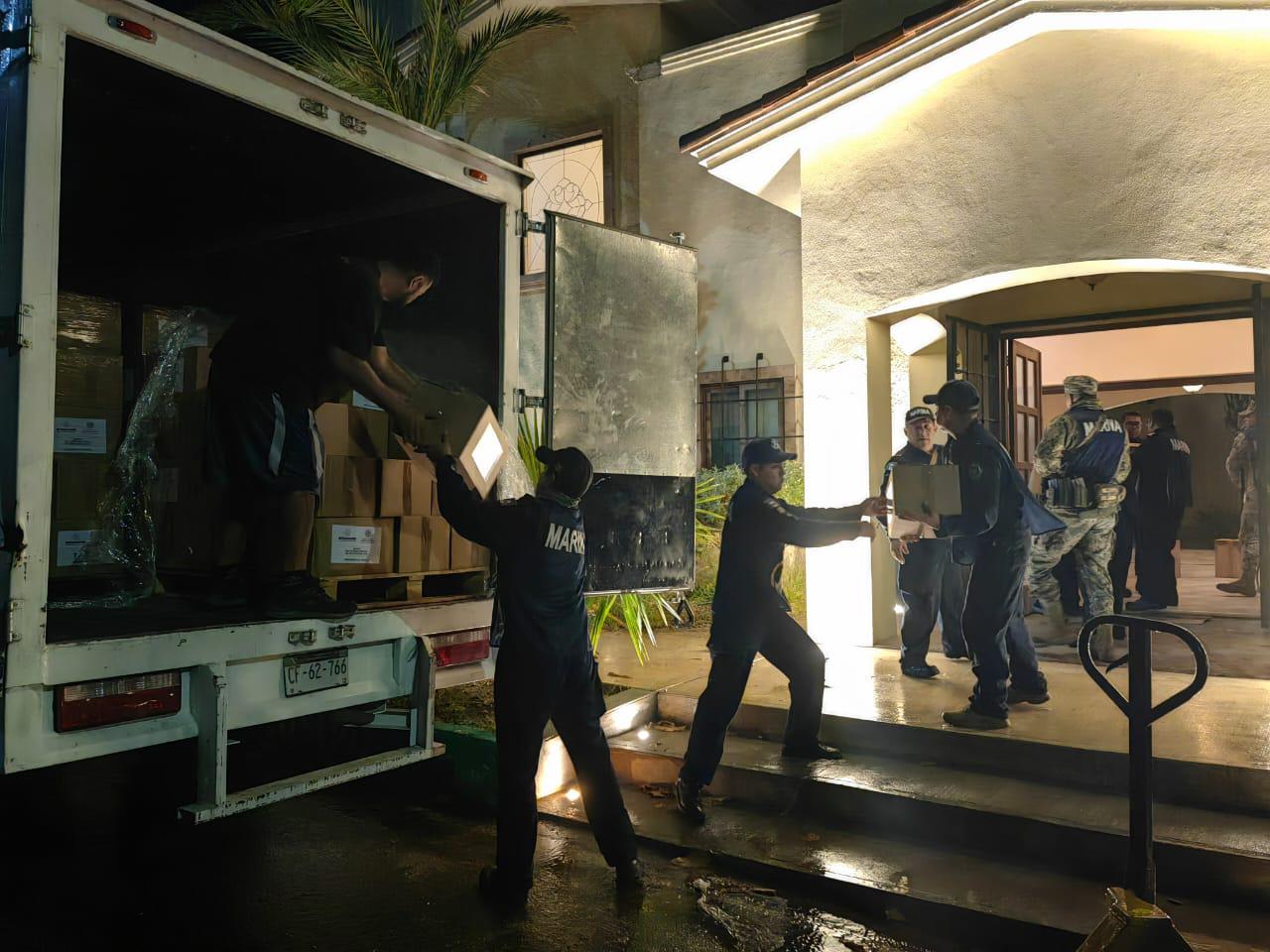 $!Implementan Plan Marina de apoyo a BCS, Sinaloa y Sonora, ante los efectos de ‘Norma’