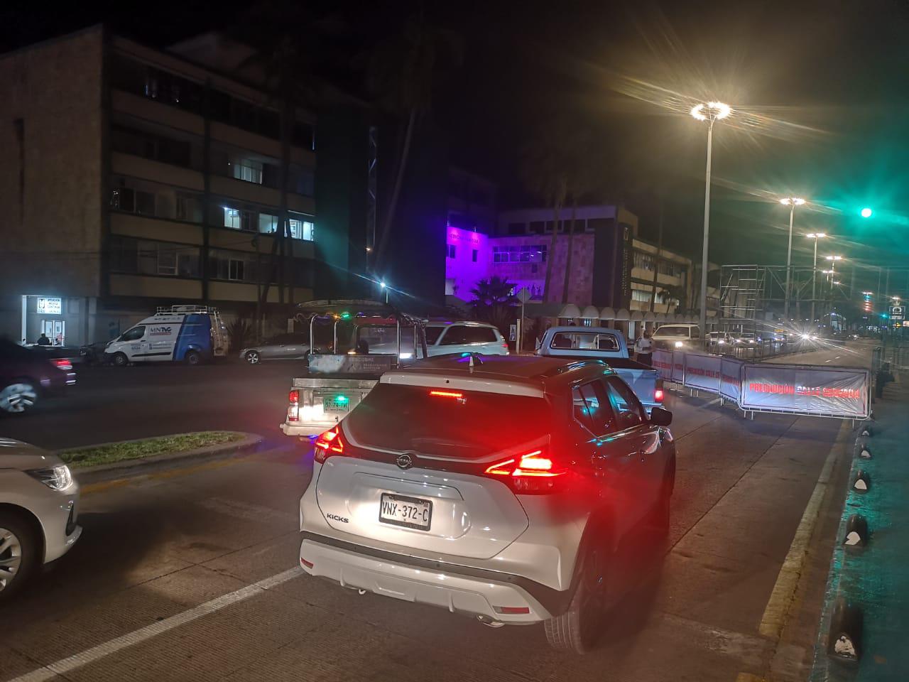 $!¡Prevéngase! Cierran un tramo de Avenida del Mar por evento deportivo