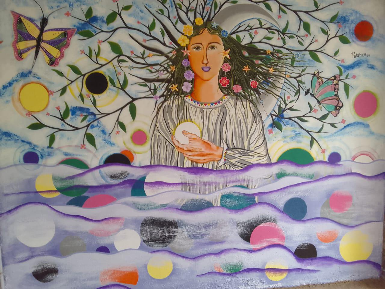 $!Artistas trabajan en ‘Callejón de los Sueños’ por la paz de Costa Rica, Sinaloa