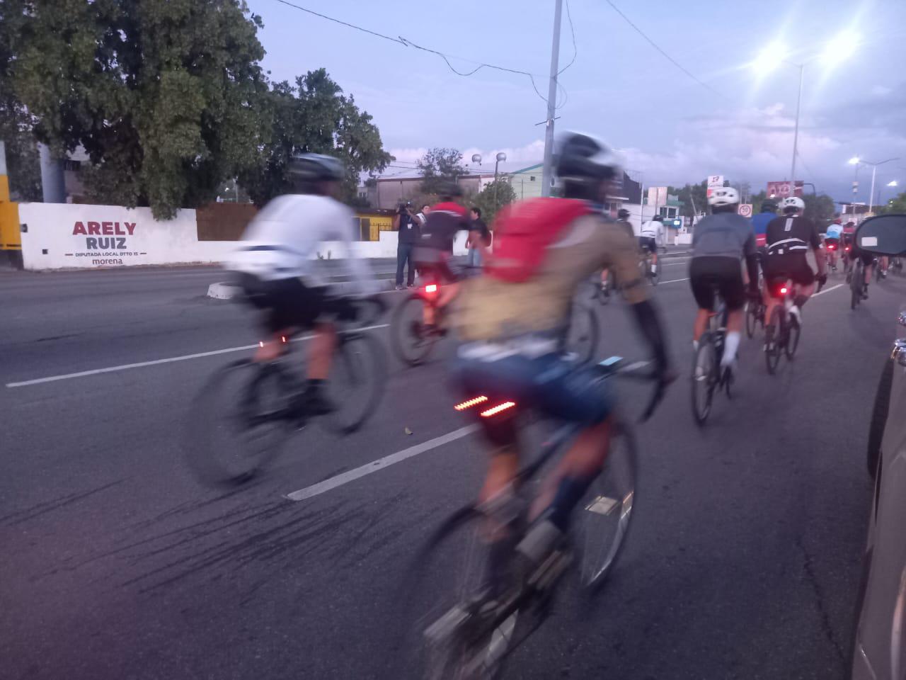 $!Promueven la reactivación económica y el deporte con rodada de Culiacán a Altata